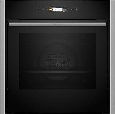 NEFF B54CR71N0 Einbau-Backofen N70, Integrierbarer Backofen 60 x 60cm, Slide&Hide, Full Touch TFT-Display, Automatikprogramme, Soft Open & Close, Edelstahl im Sale